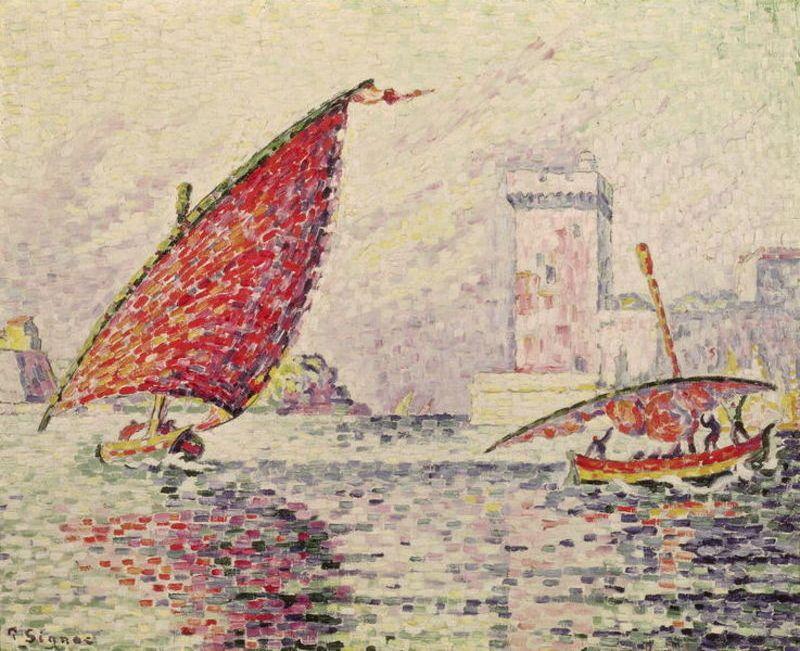 Paul Signac Fort Saint-Jean, Marseilles china oil painting image